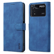Load image into Gallery viewer, AZNS Skin Feel Calf Texture Flip Leather Phone Case, For Xiaomi Poco M4 Pro 4G