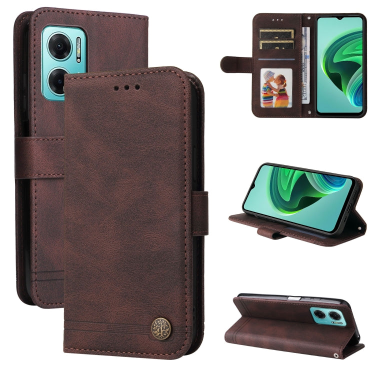 Skin Feel Life Tree Metal Button Leather Phone Case, For Xiaomi Redmi Note 11E / 10 Prime+ 5G, For Honor 50 Pro / Huawei nova 9 Pro, For Infinix Note 11, For OPPO Realme GT Neo3, For OPPO Reno7 4G / F21 Pro 4G, For Samsung Galaxy A03s US Version       ...