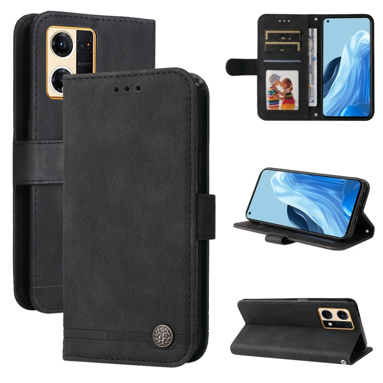 Skin Feel Life Tree Metal Button Leather Phone Case, For Xiaomi Redmi Note 11E / 10 Prime+ 5G, For Honor 50 Pro / Huawei nova 9 Pro, For Infinix Note 11, For OPPO Realme GT Neo3, For OPPO Reno7 4G / F21 Pro 4G, For Samsung Galaxy A03s US Version       ...