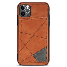 Load image into Gallery viewer, Line Card Holder Phone Case, For iPhone 11 Pro, For iPhone 11 Pro Max, For iPhone X / XS, For iPhone XR, For iPhone XS Max, For iPhone SE 2022 / 2020 / 8 / 7, For iPhone 8 Plus / 7 Plus