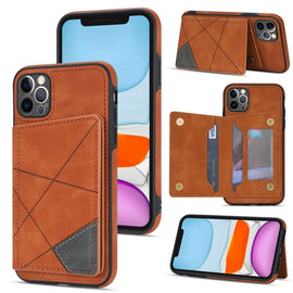Line Card Holder Phone Case, For iPhone 11 Pro, For iPhone 11 Pro Max, For iPhone X / XS, For iPhone XR, For iPhone XS Max, For iPhone SE 2022 / 2020 / 8 / 7, For iPhone 8 Plus / 7 Plus