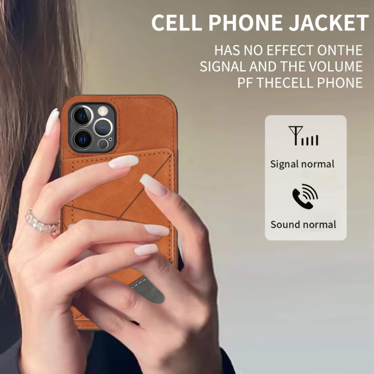 Line Card Holder Phone Case, For iPhone 11 Pro, For iPhone 11 Pro Max, For iPhone X / XS, For iPhone XR, For iPhone XS Max, For iPhone SE 2022 / 2020 / 8 / 7, For iPhone 8 Plus / 7 Plus