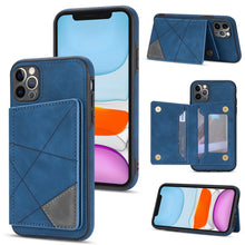 Load image into Gallery viewer, Line Card Holder Phone Case, For iPhone 11 Pro, For iPhone 11 Pro Max, For iPhone X / XS, For iPhone XR, For iPhone XS Max, For iPhone SE 2022 / 2020 / 8 / 7, For iPhone 8 Plus / 7 Plus