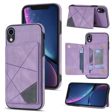 Load image into Gallery viewer, Line Card Holder Phone Case, For iPhone 11 Pro, For iPhone 11 Pro Max, For iPhone X / XS, For iPhone XR, For iPhone XS Max, For iPhone SE 2022 / 2020 / 8 / 7, For iPhone 8 Plus / 7 Plus