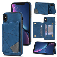 Load image into Gallery viewer, Line Card Holder Phone Case, For iPhone 11 Pro, For iPhone 11 Pro Max, For iPhone X / XS, For iPhone XR, For iPhone XS Max, For iPhone SE 2022 / 2020 / 8 / 7, For iPhone 8 Plus / 7 Plus