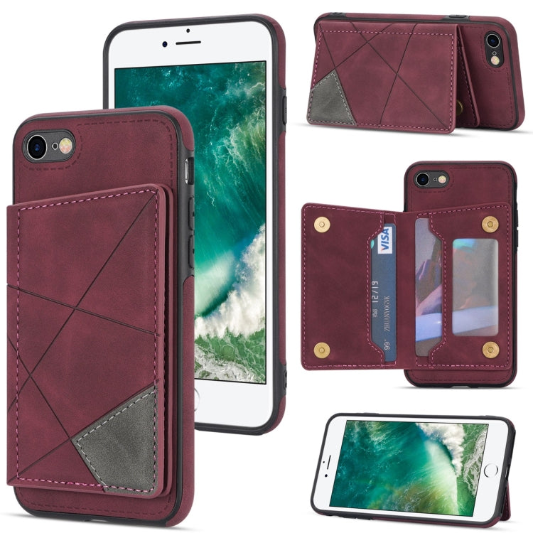 Line Card Holder Phone Case, For iPhone 11 Pro, For iPhone 11 Pro Max, For iPhone X / XS, For iPhone XR, For iPhone XS Max, For iPhone SE 2022 / 2020 / 8 / 7, For iPhone 8 Plus / 7 Plus