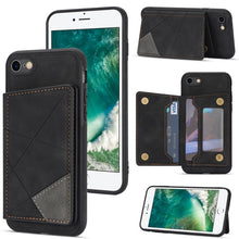 Load image into Gallery viewer, Line Card Holder Phone Case, For iPhone 11 Pro, For iPhone 11 Pro Max, For iPhone X / XS, For iPhone XR, For iPhone XS Max, For iPhone SE 2022 / 2020 / 8 / 7, For iPhone 8 Plus / 7 Plus