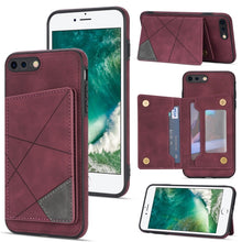 Load image into Gallery viewer, Line Card Holder Phone Case, For iPhone 11 Pro, For iPhone 11 Pro Max, For iPhone X / XS, For iPhone XR, For iPhone XS Max, For iPhone SE 2022 / 2020 / 8 / 7, For iPhone 8 Plus / 7 Plus