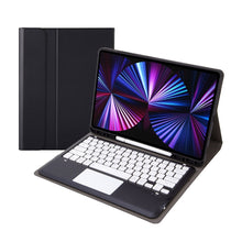 Load image into Gallery viewer, T12B-A Detachable Touch Pad Bluetooth Keyboard Leather Tablet Case, For iPad Air 13 2025 / 2024 / Pro 12.9 inch 2021/2020/2018
