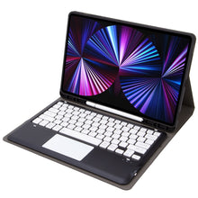 Load image into Gallery viewer, T12B-A Detachable Touch Pad Bluetooth Keyboard Leather Tablet Case, For iPad Air 13 2025 / 2024 / Pro 12.9 inch 2021/2020/2018