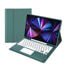 Load image into Gallery viewer, T12B-A Detachable Touch Pad Bluetooth Keyboard Leather Tablet Case, For iPad Air 13 2025 / 2024 / Pro 12.9 inch 2021/2020/2018