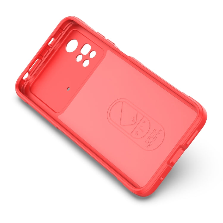 Magic Shield TPU + Flannel Phone Case, For Xiaomi Poco M4 Pro 4G