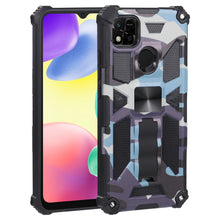 Load image into Gallery viewer, Camouflage Armor TPU + PC Magnetic Holder Phone Case, For Google Pixel 6a, For Xiaomi Redmi 10A