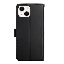 Load image into Gallery viewer, Genuine Leather Fingerprint-proof Horizontal Flip Phone Case, For iPhone 14, For iPhone 14 Plus, For iPhone 14 Pro, For iPhone 14 Pro Max