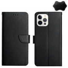 Load image into Gallery viewer, Genuine Leather Fingerprint-proof Horizontal Flip Phone Case, For iPhone 14, For iPhone 14 Plus, For iPhone 14 Pro, For iPhone 14 Pro Max