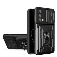 Load image into Gallery viewer, Sliding Camshield TPU+PC Phone Case with Card Slot, For Motorola Edge 20 Pro, For Motorola Moto G100, For OPPO A16, For Xiaomi 12 Pro, For OPPO Realme 8i