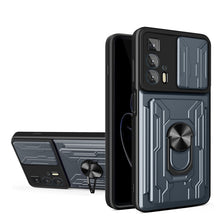 Load image into Gallery viewer, Sliding Camshield TPU+PC Phone Case with Card Slot, For Motorola Edge 20 Pro, For Motorola Moto G100, For OPPO A16, For Xiaomi 12 Pro, For OPPO Realme 8i
