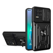 Load image into Gallery viewer, Sliding Camshield TPU+PC Phone Case with Card Slot, For Motorola Edge 20 Pro, For Motorola Moto G100, For OPPO A16, For Xiaomi 12 Pro, For OPPO Realme 8i