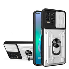 Load image into Gallery viewer, Sliding Camshield TPU+PC Phone Case with Card Slot, For Motorola Edge 20 Pro, For Motorola Moto G100, For OPPO A16, For Xiaomi 12 Pro, For OPPO Realme 8i