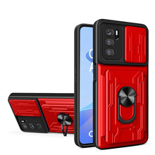 Load image into Gallery viewer, Sliding Camshield TPU+PC Phone Case with Card Slot, For Motorola Edge 20 Pro, For Motorola Moto G100, For OPPO A16, For Xiaomi 12 Pro, For OPPO Realme 8i