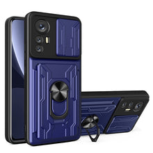 Load image into Gallery viewer, Sliding Camshield TPU+PC Phone Case with Card Slot, For Motorola Edge 20 Pro, For Motorola Moto G100, For OPPO A16, For Xiaomi 12 Pro, For OPPO Realme 8i