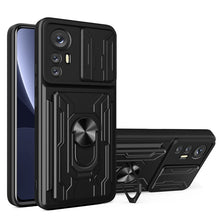 Load image into Gallery viewer, Sliding Camshield TPU+PC Phone Case with Card Slot, For Motorola Edge 20 Pro, For Motorola Moto G100, For OPPO A16, For Xiaomi 12 Pro, For OPPO Realme 8i