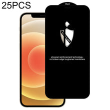 Load image into Gallery viewer, 25 PCS Shield Arc Tempered Glass Film, For iPhone 6 Plus / 6s Plus(25 PCS), For iPhone 12 mini(25 PCS), For iPhone 12 Pro Max(25 PCS), For iPhone 12 / 12 Pro(25 PCS), For iPhone SE 2022 / 2020 / 8 / 7(25pcs), For iPhone 11 / XR(25 PCS)                 ...