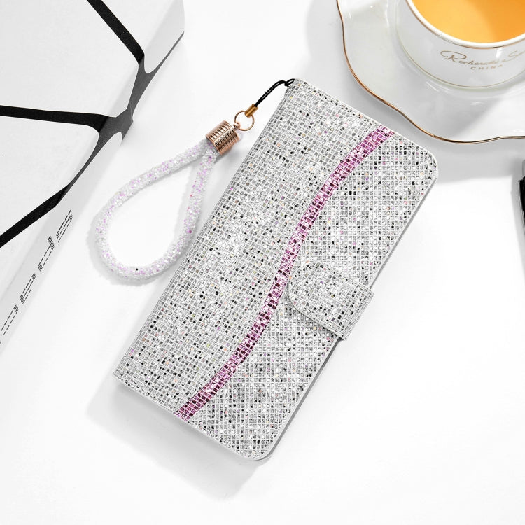 Glitter Powder Filp Leather Phone Case, For Xiaomi Redmi 10C, For Samsung Galaxy A13 4G