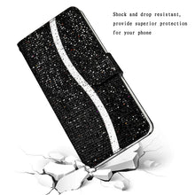 Load image into Gallery viewer, Glitter Powder Filp Leather Phone Case, For Xiaomi Redmi 10C, For Samsung Galaxy A13 4G