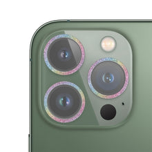 Load image into Gallery viewer, Glitter Ring Tempered Glass Camera Lens Film, For iPhone 13, For iPhone 13 Pro / 13 Pro Max, For iPhone 12 mini  / 11, For iPhone 12 Pro, For iPhone 11 Pro / 11 Pro Max