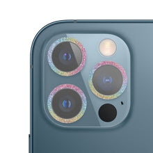 Load image into Gallery viewer, Glitter Ring Tempered Glass Camera Lens Film, For iPhone 13, For iPhone 13 Pro / 13 Pro Max, For iPhone 12 mini  / 11, For iPhone 12 Pro, For iPhone 11 Pro / 11 Pro Max