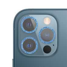 Load image into Gallery viewer, Glitter Ring Tempered Glass Camera Lens Film, For iPhone 13, For iPhone 13 Pro / 13 Pro Max, For iPhone 12 mini  / 11, For iPhone 12 Pro, For iPhone 11 Pro / 11 Pro Max