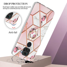 Load image into Gallery viewer, Splicing Marble Flower Pattern TPU Ring Holder Case, For Xiaomi Redmi Note 9 / 10X 4G, For Xiaomi Redmi Note 11 5G Chinese, For Xiaomi Redmi Note 11 Pro 5G / 4G Foreign, For Xiaomi Redmi Note 11 Pro / Note 11 Pro+                                       ...