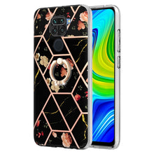 Load image into Gallery viewer, Splicing Marble Flower Pattern TPU Ring Holder Case, For Xiaomi Redmi Note 9 / 10X 4G, For Xiaomi Redmi Note 11 5G Chinese, For Xiaomi Redmi Note 11 Pro 5G / 4G Foreign, For Xiaomi Redmi Note 11 Pro / Note 11 Pro+                                       ...