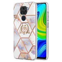 Load image into Gallery viewer, Splicing Marble Flower Pattern TPU Ring Holder Case, For Xiaomi Redmi Note 9 / 10X 4G, For Xiaomi Redmi Note 11 5G Chinese, For Xiaomi Redmi Note 11 Pro 5G / 4G Foreign, For Xiaomi Redmi Note 11 Pro / Note 11 Pro+                                       ...