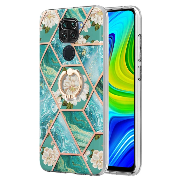 Splicing Marble Flower Pattern TPU Ring Holder Case, For Xiaomi Redmi Note 9 / 10X 4G, For Xiaomi Redmi Note 11 5G Chinese, For Xiaomi Redmi Note 11 Pro 5G / 4G Foreign, For Xiaomi Redmi Note 11 Pro / Note 11 Pro+                                       ...