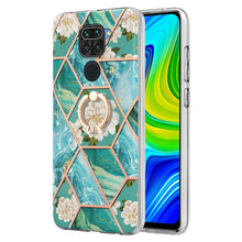 Load image into Gallery viewer, Splicing Marble Flower Pattern TPU Ring Holder Case, For Xiaomi Redmi Note 9 / 10X 4G, For Xiaomi Redmi Note 11 5G Chinese, For Xiaomi Redmi Note 11 Pro 5G / 4G Foreign, For Xiaomi Redmi Note 11 Pro / Note 11 Pro+                                       ...