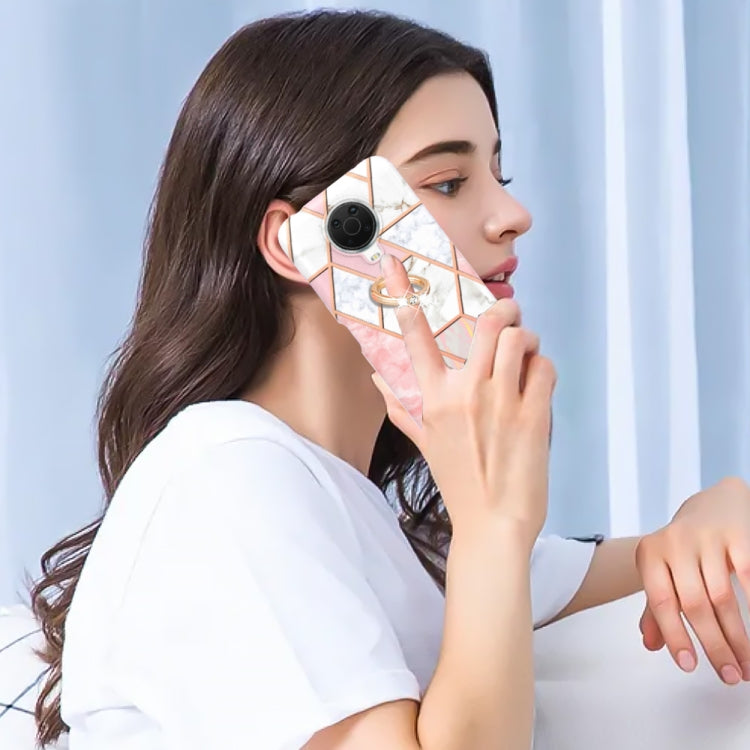 Splicing Marble Pattern Dual-side IMD TPU Ring Holder Case, For Nokia G20 / G10, For Nokia G21 / G11, For OPPO Realme 9 Pro+ 5G, For OPPO Realme 9 Pro 5G, For OPPO Realme 9i / A36 / A96 4G, For Xiaomi Redmi Note 11 5G Chinese                           ...