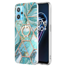 Load image into Gallery viewer, Splicing Marble Pattern Dual-side IMD TPU Ring Holder Case, For Nokia G20 / G10, For Nokia G21 / G11, For OPPO Realme 9 Pro+ 5G, For OPPO Realme 9 Pro 5G, For OPPO Realme 9i / A36 / A96 4G, For Xiaomi Redmi Note 11 5G Chinese                           ...