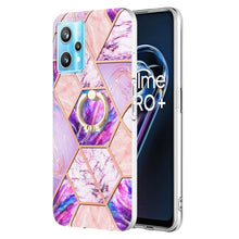 Load image into Gallery viewer, Splicing Marble Pattern Dual-side IMD TPU Ring Holder Case, For Nokia G20 / G10, For Nokia G21 / G11, For OPPO Realme 9 Pro+ 5G, For OPPO Realme 9 Pro 5G, For OPPO Realme 9i / A36 / A96 4G, For Xiaomi Redmi Note 11 5G Chinese                           ...