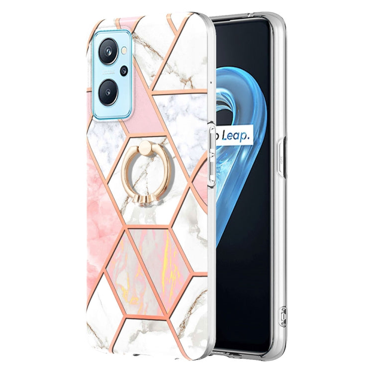 Splicing Marble Pattern Dual-side IMD TPU Ring Holder Case, For Nokia G20 / G10, For Nokia G21 / G11, For OPPO Realme 9 Pro+ 5G, For OPPO Realme 9 Pro 5G, For OPPO Realme 9i / A36 / A96 4G, For Xiaomi Redmi Note 11 5G Chinese                           ...