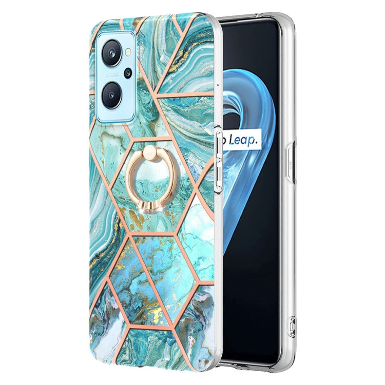 Splicing Marble Pattern Dual-side IMD TPU Ring Holder Case, For Nokia G20 / G10, For Nokia G21 / G11, For OPPO Realme 9 Pro+ 5G, For OPPO Realme 9 Pro 5G, For OPPO Realme 9i / A36 / A96 4G, For Xiaomi Redmi Note 11 5G Chinese                           ...