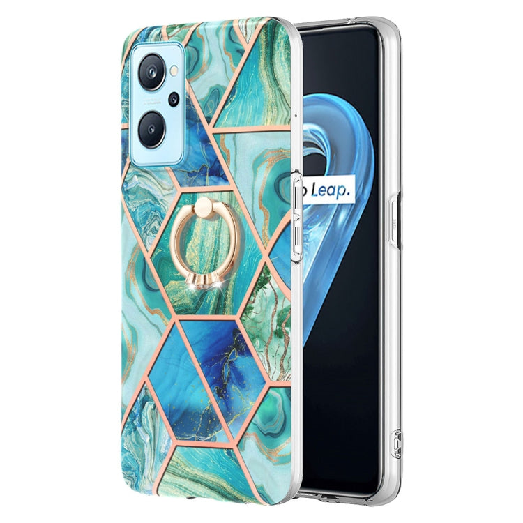 Splicing Marble Pattern Dual-side IMD TPU Ring Holder Case, For Nokia G20 / G10, For Nokia G21 / G11, For OPPO Realme 9 Pro+ 5G, For OPPO Realme 9 Pro 5G, For OPPO Realme 9i / A36 / A96 4G, For Xiaomi Redmi Note 11 5G Chinese                           ...