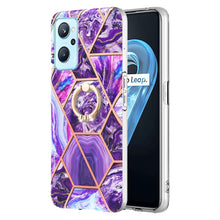 Load image into Gallery viewer, Splicing Marble Pattern Dual-side IMD TPU Ring Holder Case, For Nokia G20 / G10, For Nokia G21 / G11, For OPPO Realme 9 Pro+ 5G, For OPPO Realme 9 Pro 5G, For OPPO Realme 9i / A36 / A96 4G, For Xiaomi Redmi Note 11 5G Chinese                           ...
