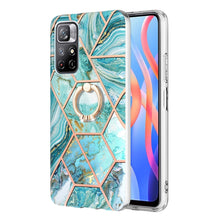 Load image into Gallery viewer, Splicing Marble Pattern Dual-side IMD TPU Ring Holder Case, For Nokia G20 / G10, For Nokia G21 / G11, For OPPO Realme 9 Pro+ 5G, For OPPO Realme 9 Pro 5G, For OPPO Realme 9i / A36 / A96 4G, For Xiaomi Redmi Note 11 5G Chinese                           ...