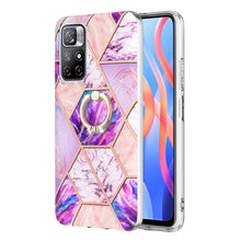 Load image into Gallery viewer, Splicing Marble Pattern Dual-side IMD TPU Ring Holder Case, For Nokia G20 / G10, For Nokia G21 / G11, For OPPO Realme 9 Pro+ 5G, For OPPO Realme 9 Pro 5G, For OPPO Realme 9i / A36 / A96 4G, For Xiaomi Redmi Note 11 5G Chinese                           ...