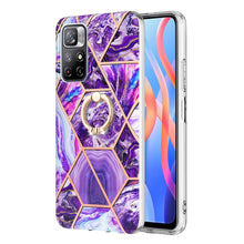 Load image into Gallery viewer, Splicing Marble Pattern Dual-side IMD TPU Ring Holder Case, For Nokia G20 / G10, For Nokia G21 / G11, For OPPO Realme 9 Pro+ 5G, For OPPO Realme 9 Pro 5G, For OPPO Realme 9i / A36 / A96 4G, For Xiaomi Redmi Note 11 5G Chinese                           ...