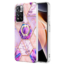 Load image into Gallery viewer, Splicing Marble Pattern Dual-side IMD TPU Ring Holder Case, For Nokia G20 / G10, For Nokia G21 / G11, For OPPO Realme 9 Pro+ 5G, For OPPO Realme 9 Pro 5G, For OPPO Realme 9i / A36 / A96 4G, For Xiaomi Redmi Note 11 5G Chinese                           ...