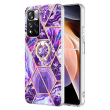 Load image into Gallery viewer, Splicing Marble Pattern Dual-side IMD TPU Ring Holder Case, For Nokia G20 / G10, For Nokia G21 / G11, For OPPO Realme 9 Pro+ 5G, For OPPO Realme 9 Pro 5G, For OPPO Realme 9i / A36 / A96 4G, For Xiaomi Redmi Note 11 5G Chinese                           ...