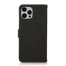 Load image into Gallery viewer, KHAZNEH Custer Genuine Leather RFID Phone Case, For iPhone 14 Plus, For iPhone 14 Pro Max, For iPhone 14 Pro, For iPhone 14